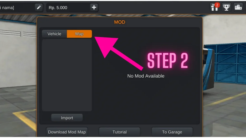 step 2 for downloading indian map mod