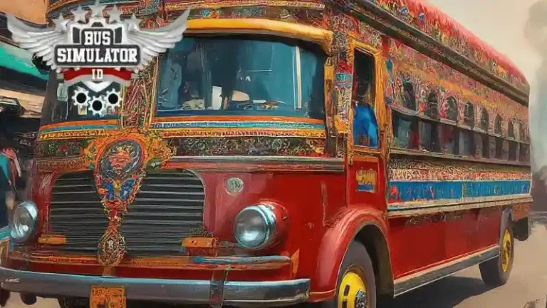 Discover the Beauty and Unlock Karnataka Bus Mod 7 The Karanataka bus mod image with bus simulator indonias logo.