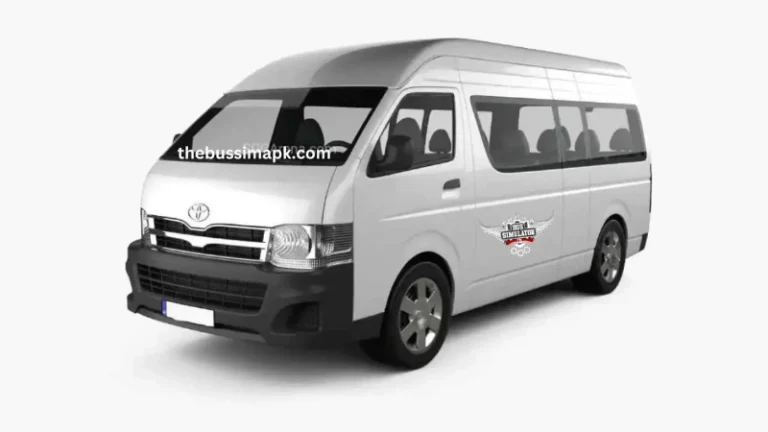 The Bussid mod toyota hiace is here.