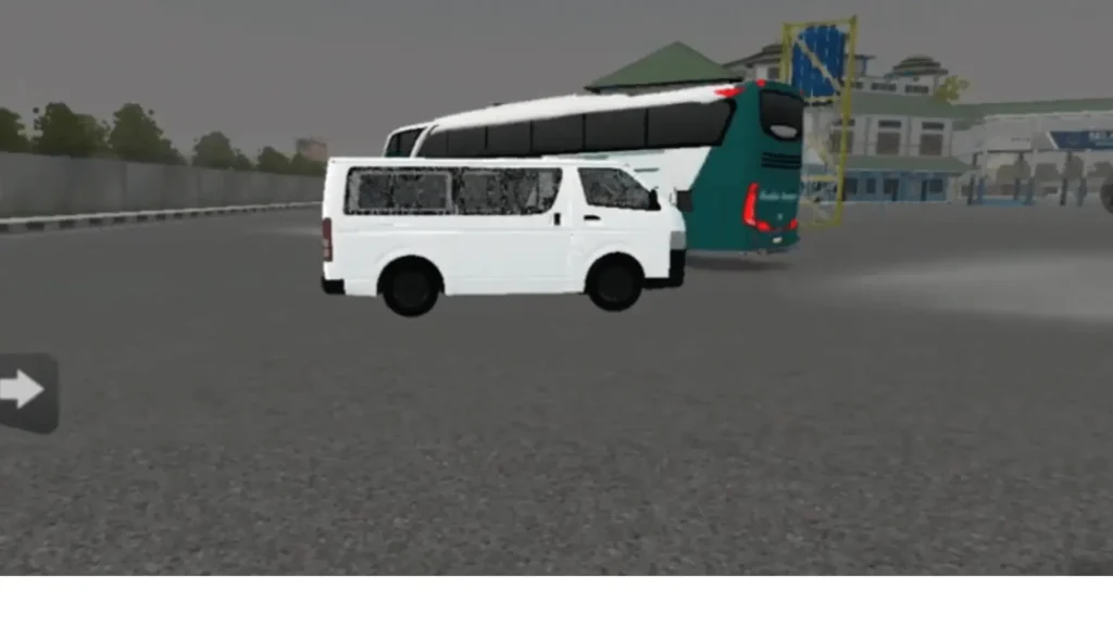 Bussid mod toyota hiace (Right View)