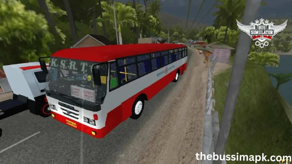 Front View of Karnataka bus mod