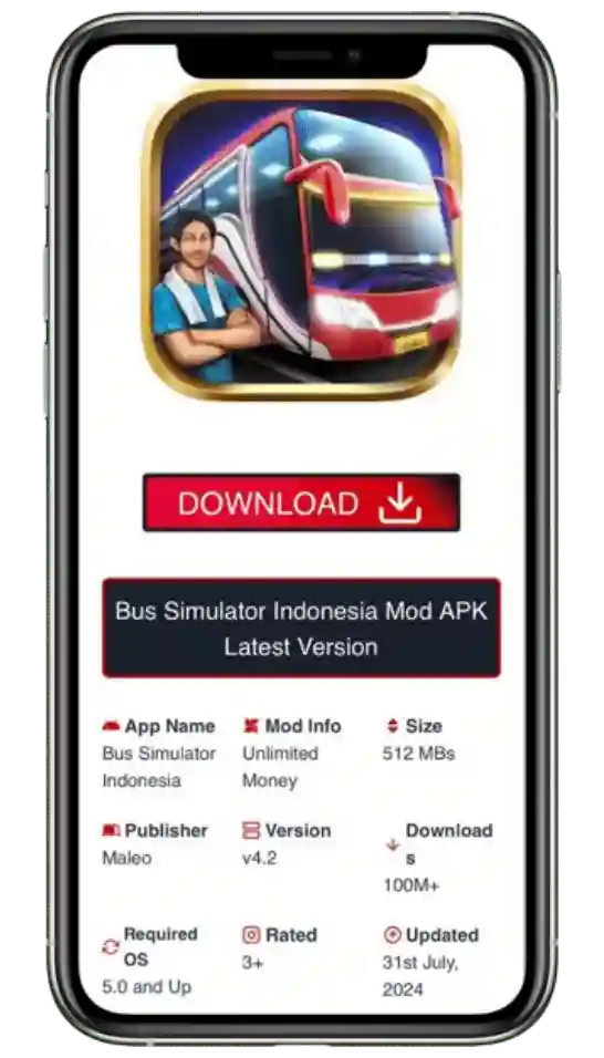 Bus Simulator Indonesia Mod Apk Display Image 1